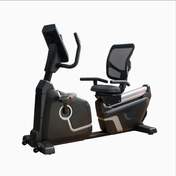 Recumbent Bike Professional Commercial Spinning Bike Gym Fitness Equipment Magnetic Resistance Max Calorie Burn Aerobic Training Cardio Exercise Bike