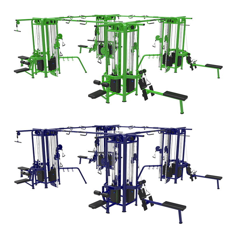 Powerful All-in-One Multi Function 16 Station Multi-Jungle for Gym Strength Training
