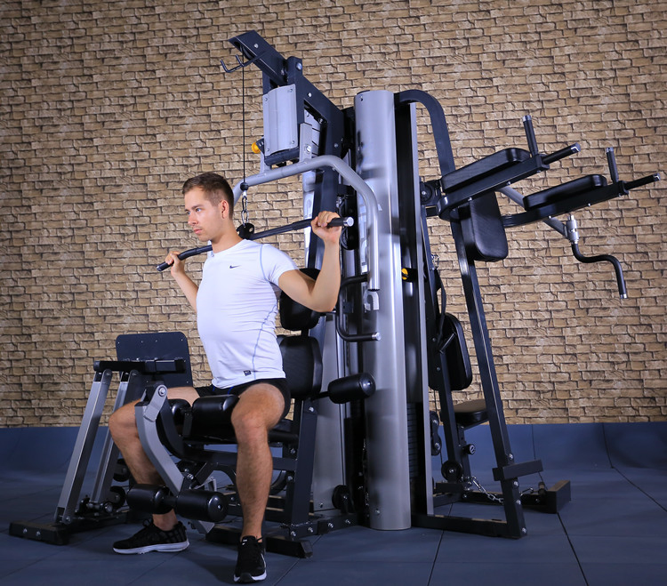 Gym Equipment Multi Functional Integrated Trainer Gym Stregnth Machine Multi Jungle 5 Station Power Rack Indoor Home Gym