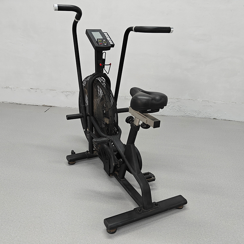 Air Resistance Spinning Exercise Bike Air Bike with Chain Transmission