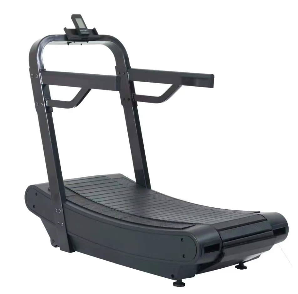 Unpowered Air Runner Commercial Fitness Gym Equipment Non-Motorized Speed Fit Cardio Machine Treadmill Self-Generated Curved Treadmill