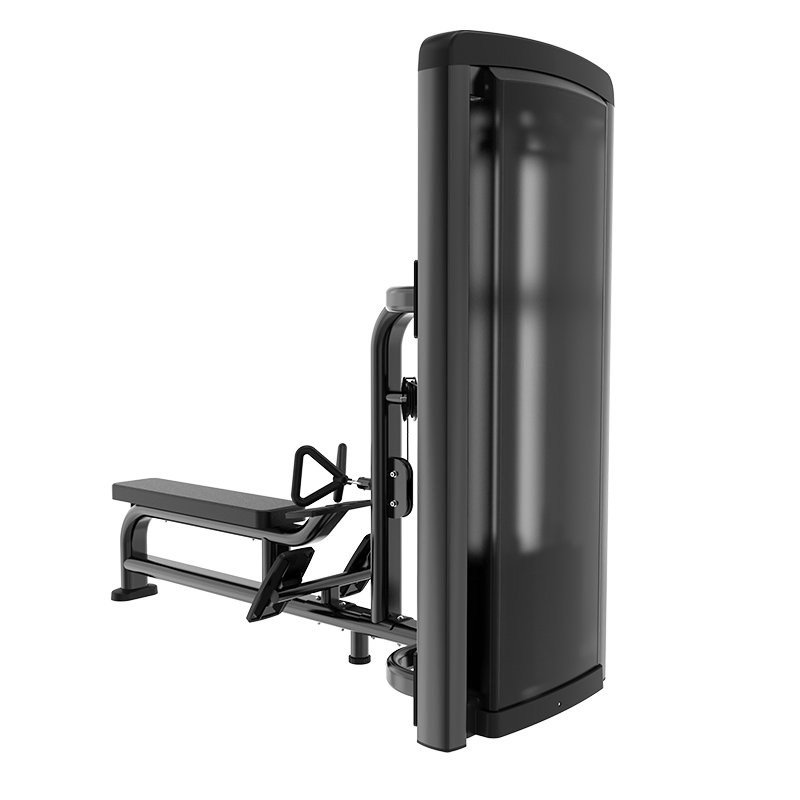 Gym Fitness Set with Plate Loaded Row Machine Seated Low Rowing Machine for Strength Training Exercise