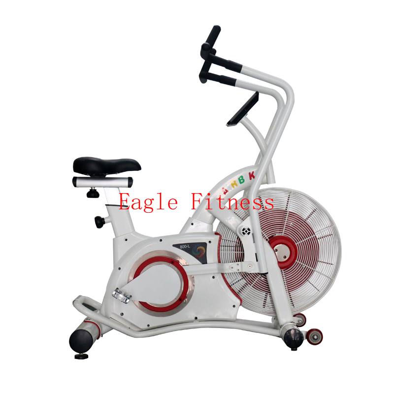 Wholesale Customized Exercise Spinning Air Bike Wind Resistance Home Gym Commercial Use Fitness Exercise Bike