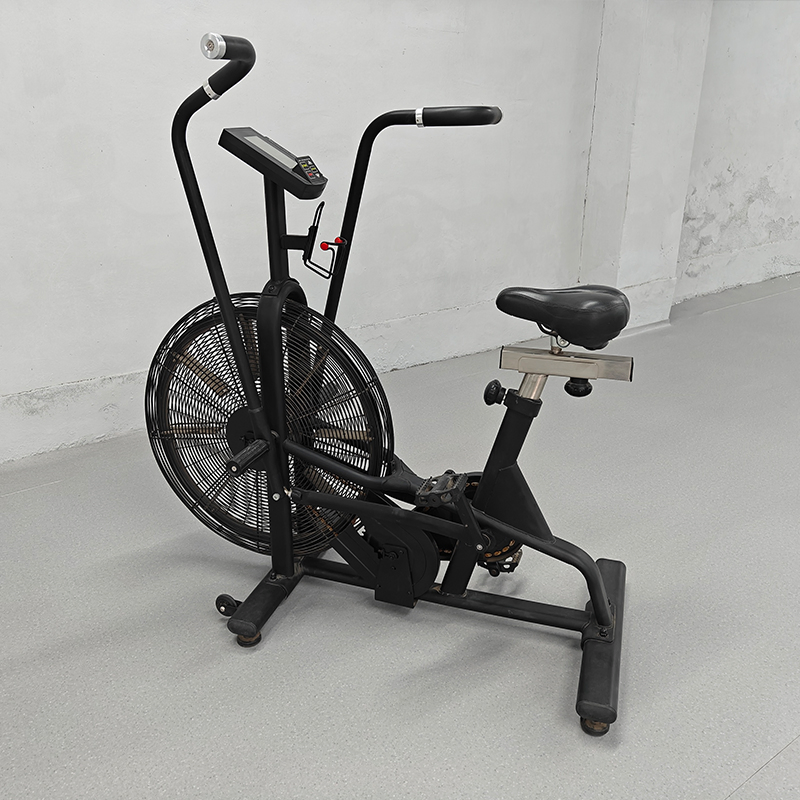Air Resistance Spinning Exercise Bike Air Bike with Chain Transmission