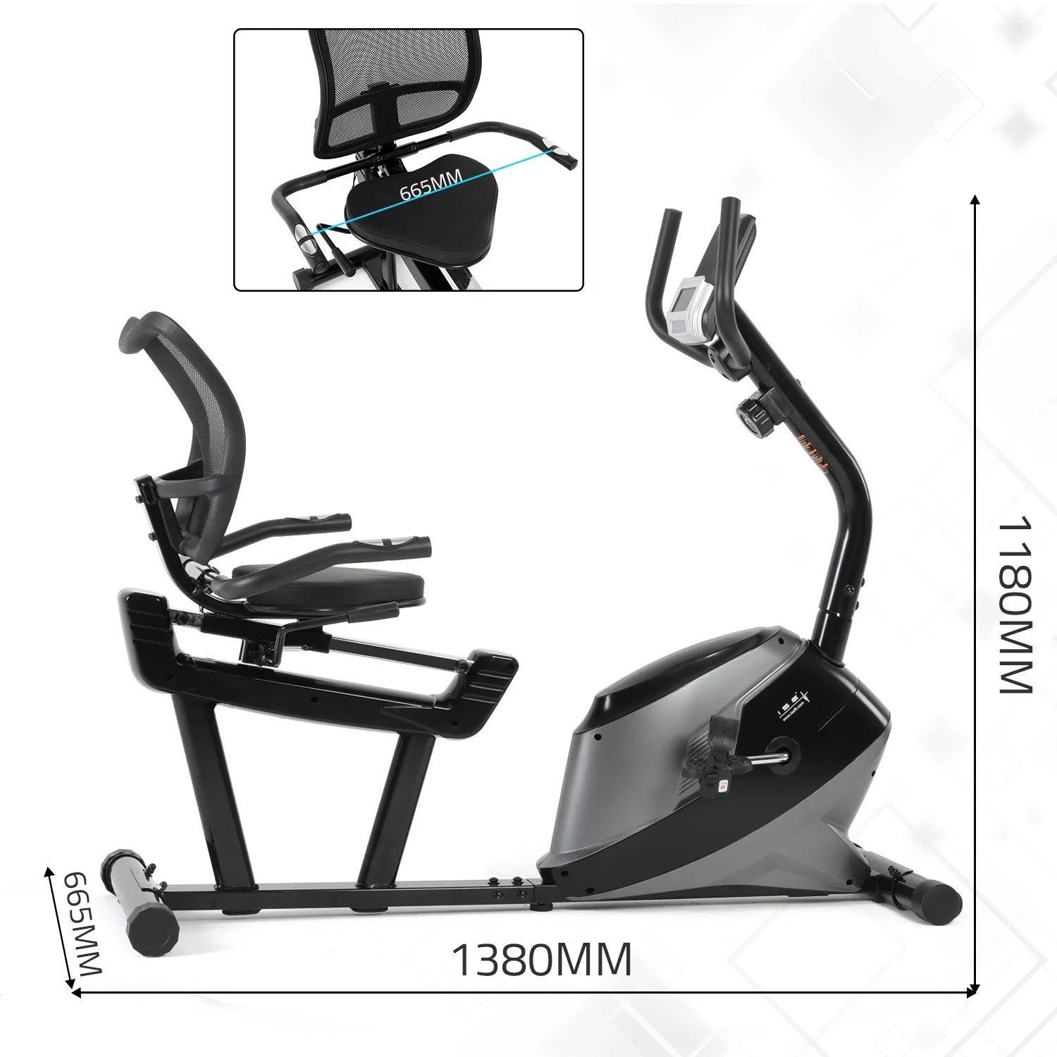 Wholesale Indoor Fitness Equipment Exercise Bike Cardio Magnetic Recumbent Bike Bicicleta Spinning Profissional Bicicleta De Gimnasio