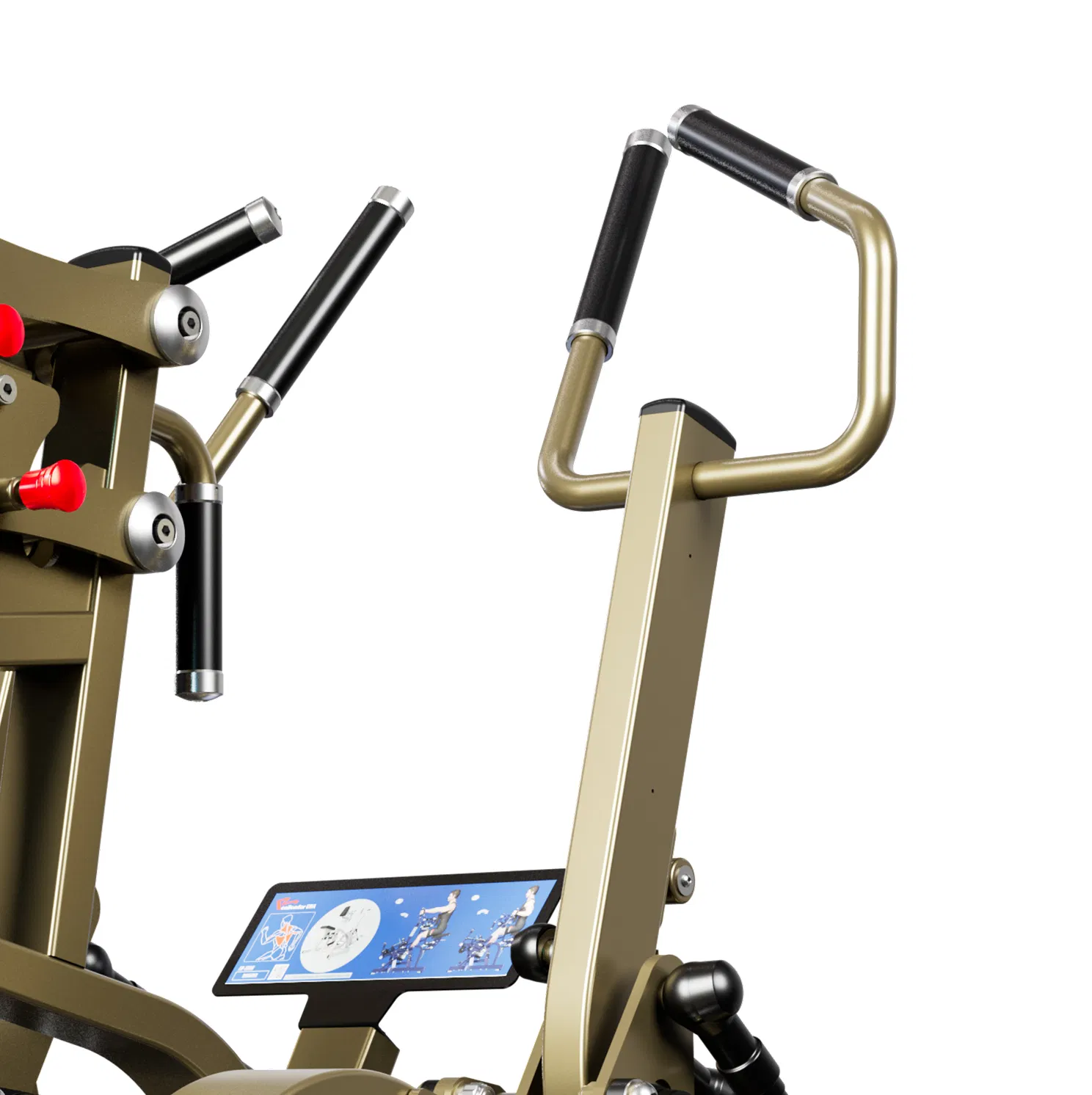 Realleader Plate Loaded Strength Training Gym Equipment Free Weight Professional Production Fitness Seated Rowing Pull Back Machine