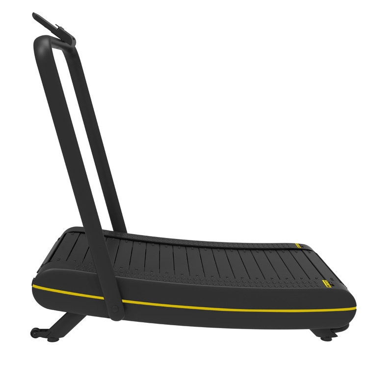 Home Gym Fitness Equipment Unpowered Two Styles Are Available Folding Sports Equipment Mini Curved Treadmill for Training