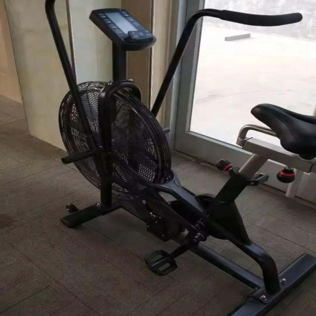 Home Gym Equipment Air Resistance Upright Indoor Exercise Bike Fan Bike