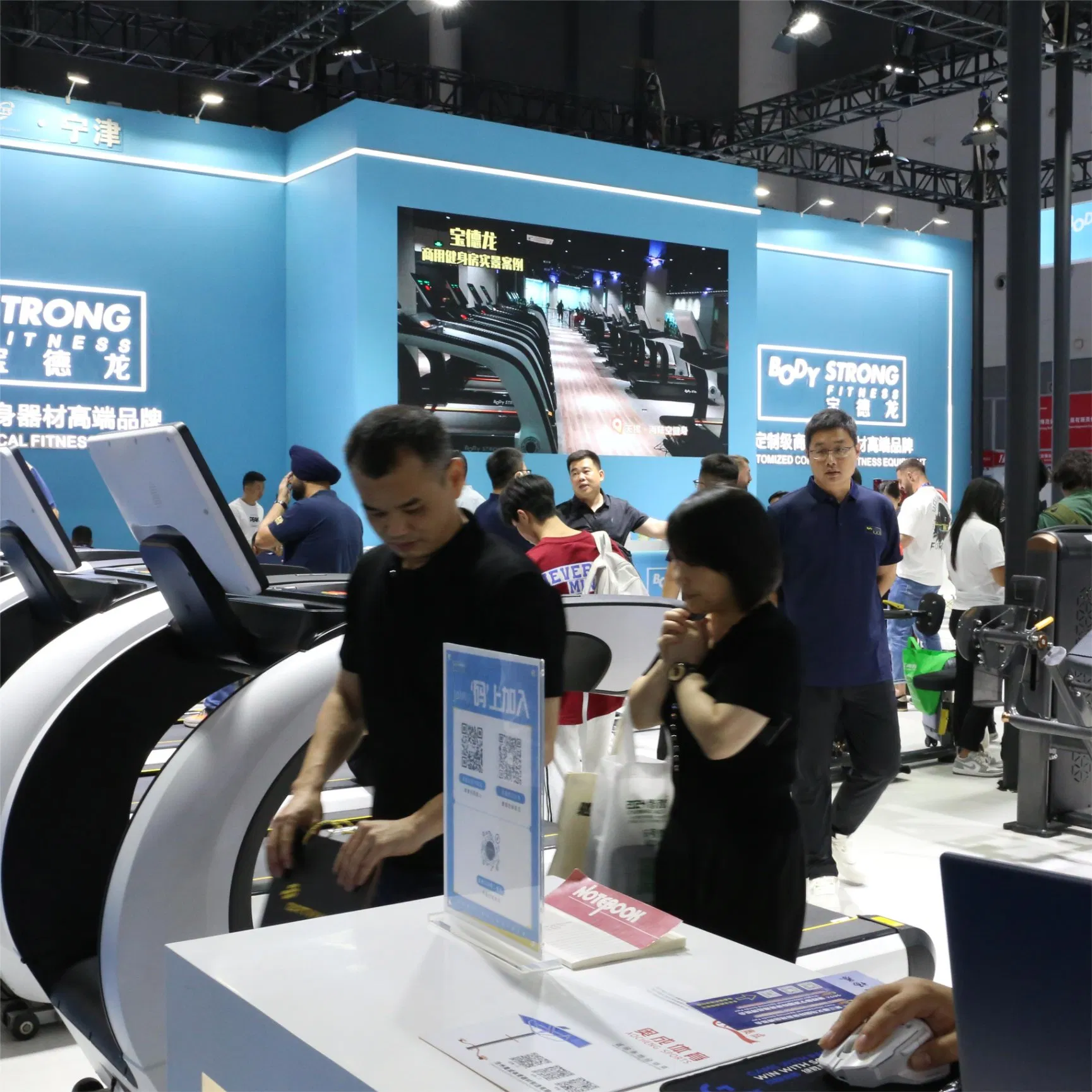 Commercial Strength Exercise Machines Functional Trainer Dual Adjustable Pulley Bk-005A