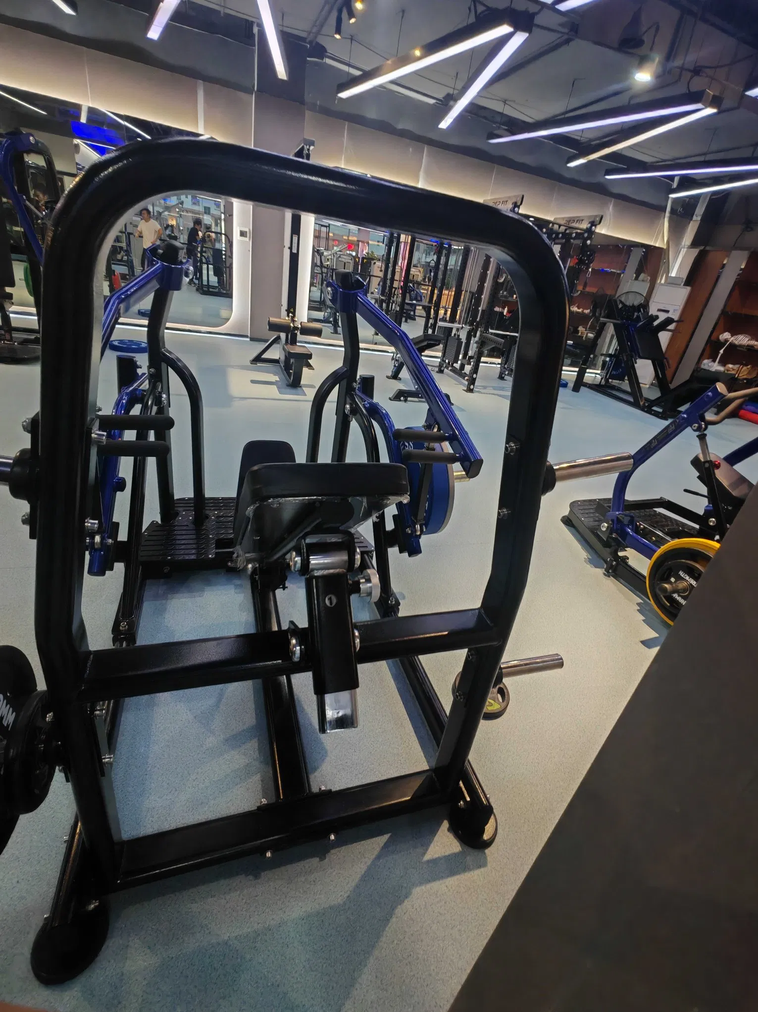 Newtech Incline Chest Press Machine – Plate Loaded Leverage Strength Trainer Gym Equipment Professional Exercise Commercial Fitness Machine Gym Fitness