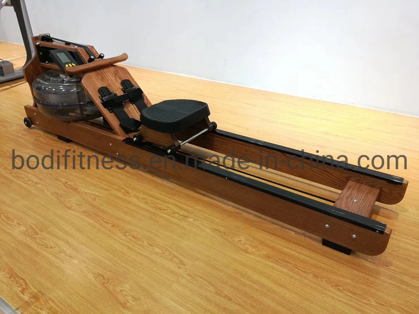 Fitness Equipment Gym Equipment Cardio Machine Water Wooden Resistance Rowing Machine Wooden Water Rower