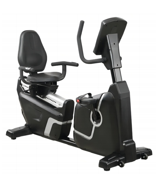 Recumbent Bike Professional Commercial Spinning Bike Gym Fitness Equipment Magnetic Resistance Max Calorie Burn Aerobic Training Cardio Exercise Bike