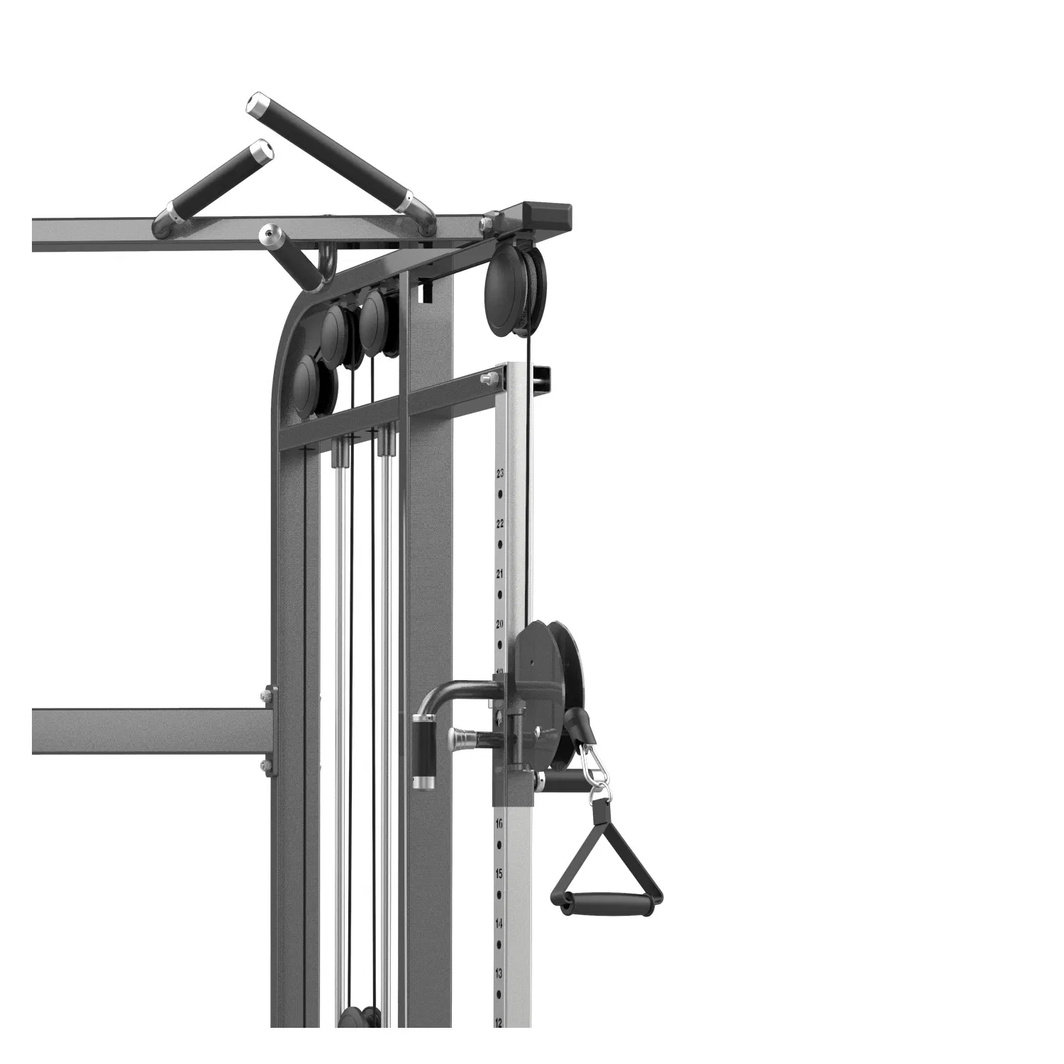 Commercial Multi Function Cable Motion Gym Equipment Crossover Pin Load Selection Life Fitness Dual Adjustable Pulley