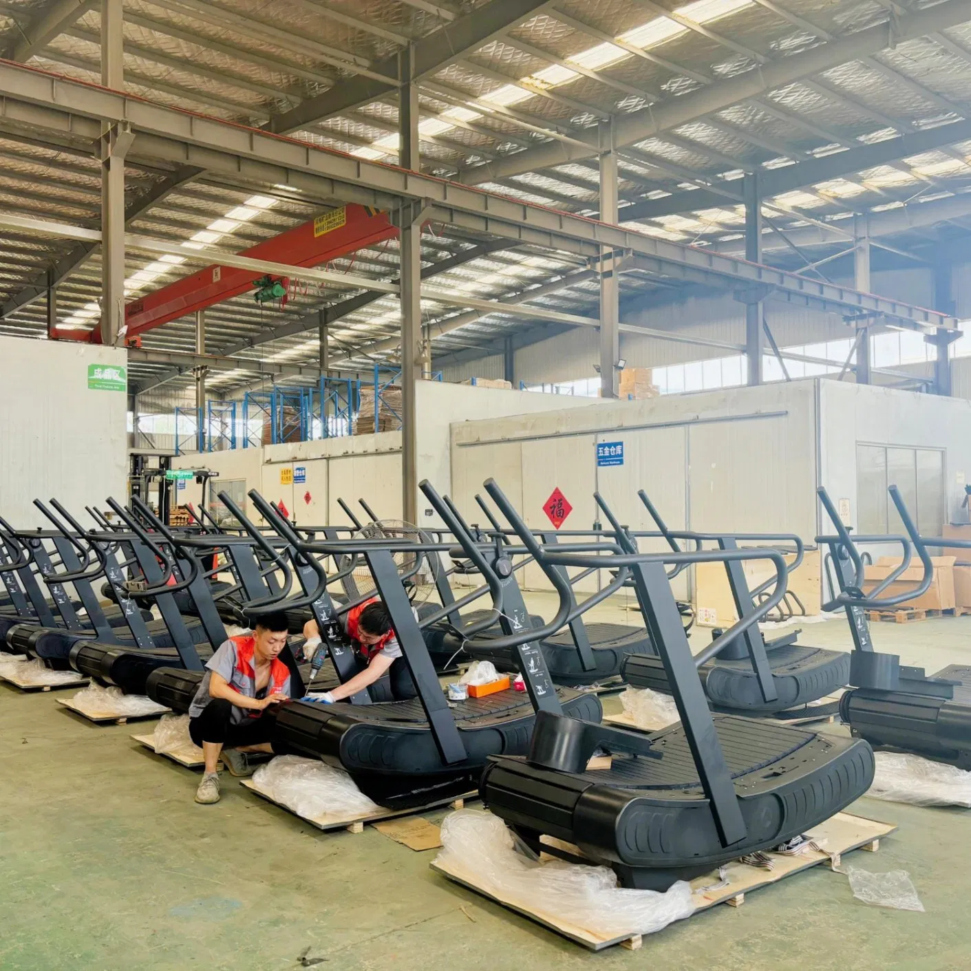 Self-Generating Powered Curved Treadmill Manual Mechanical Air Runner Non-Motorised Running Machine Treadmill