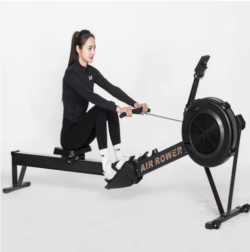 Crossfit Full Gym Equipment Magnetic Rowing Machine 150kg Bearing