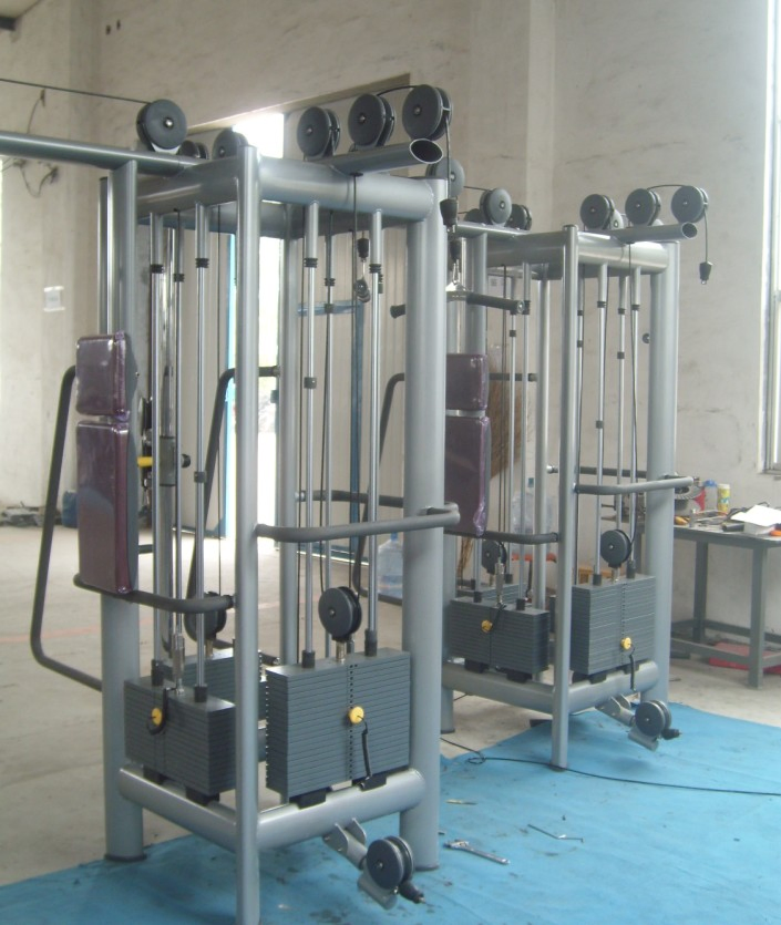 Multi Gym Station Cable Jungle &Crossover Commercial Gym