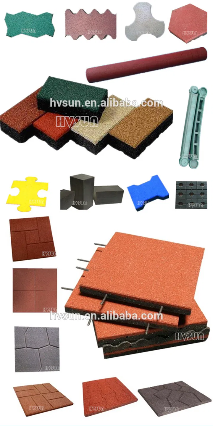 Paver and Shock Pad Manufacturing