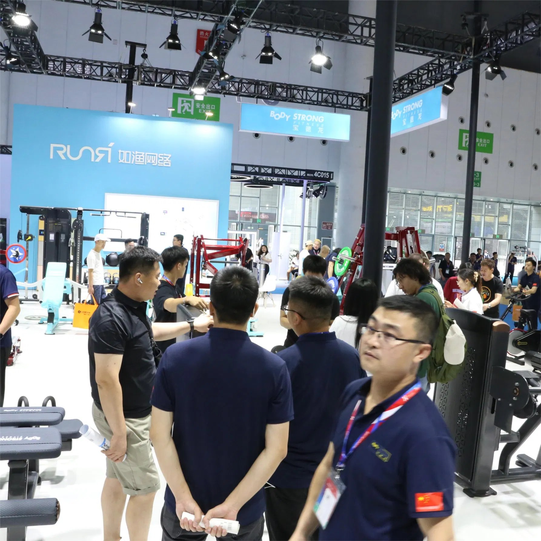 Commercial Strength Exercise Machines Functional Trainer Dual Adjustable Pulley Bk-005A