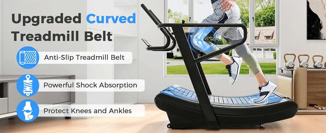Curved Treadmill View 1
