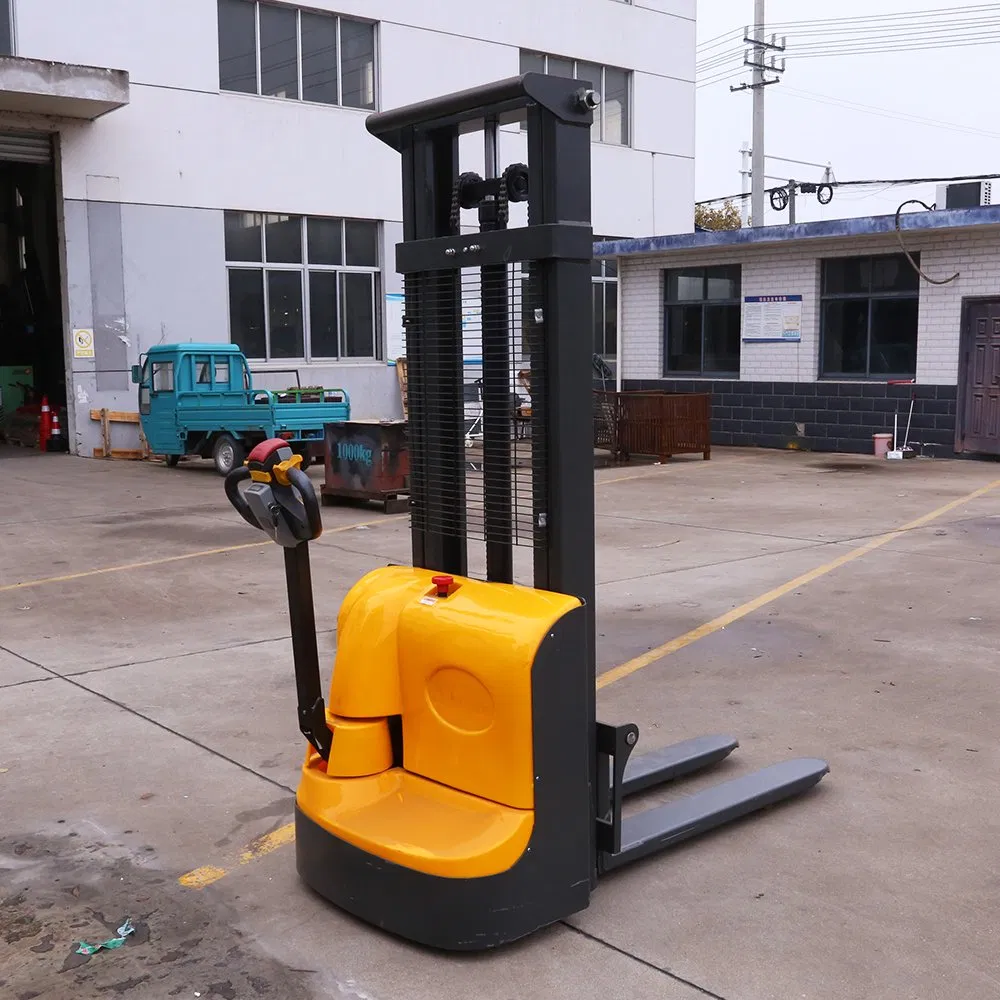 2t Capacity All Electric Walk-Behind Stacker 4.5m Lifting Height