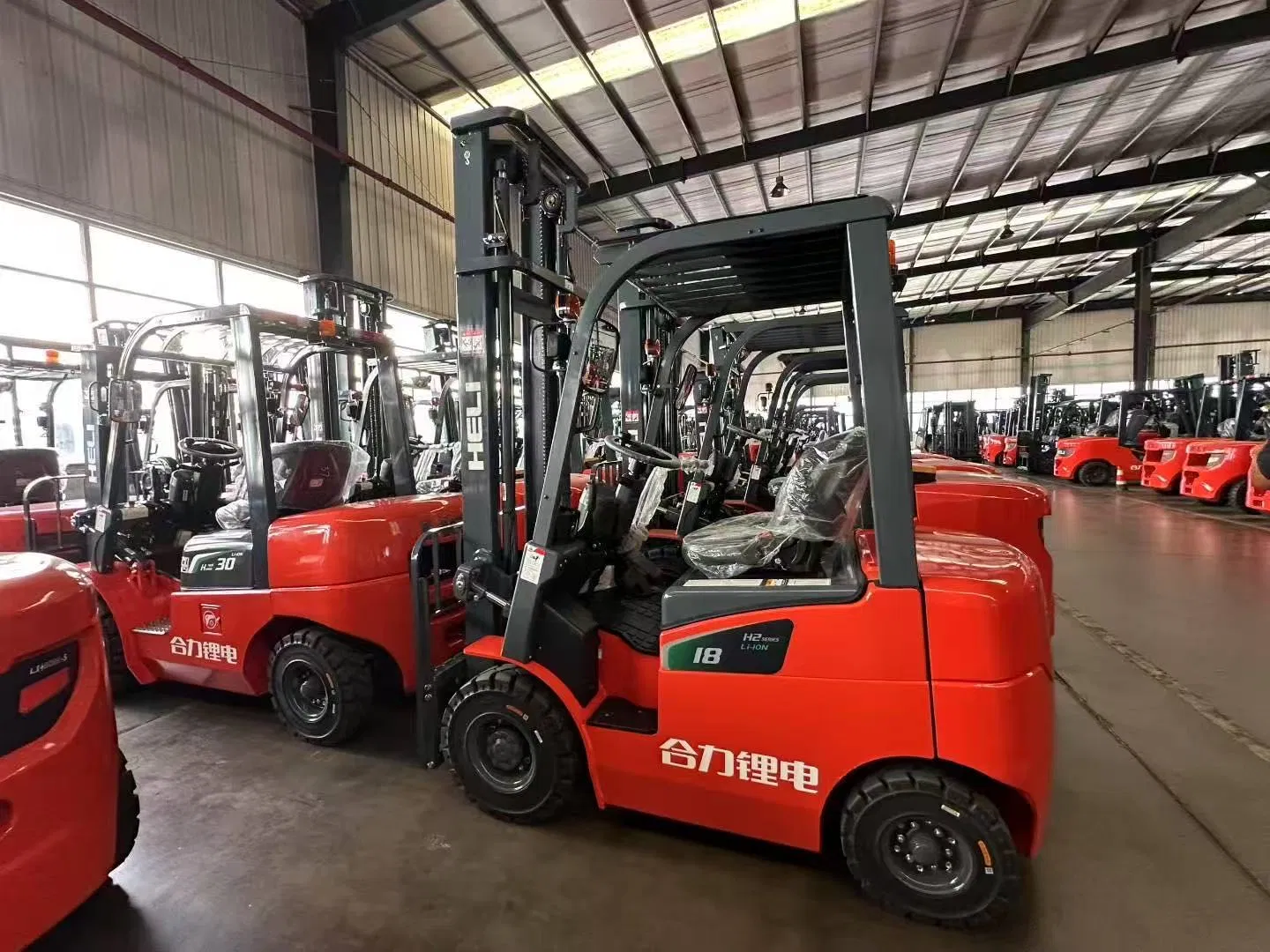 Forklift Side View