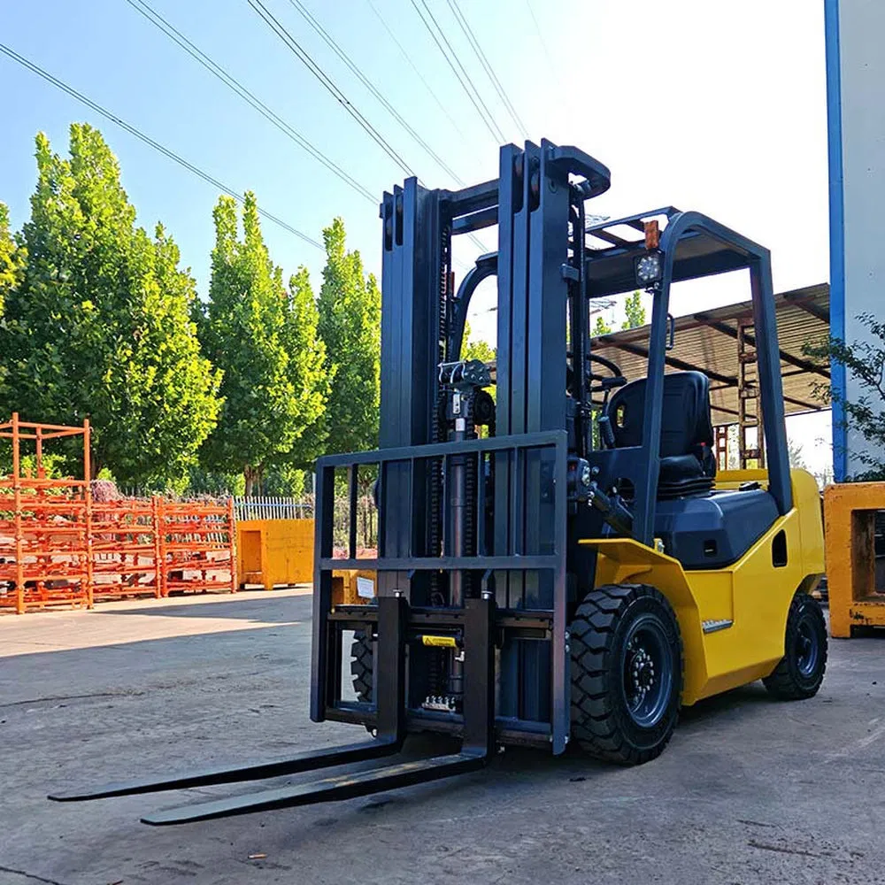 Durable Hydraulic Diesel Engine Forklift Truck for Delivery Station