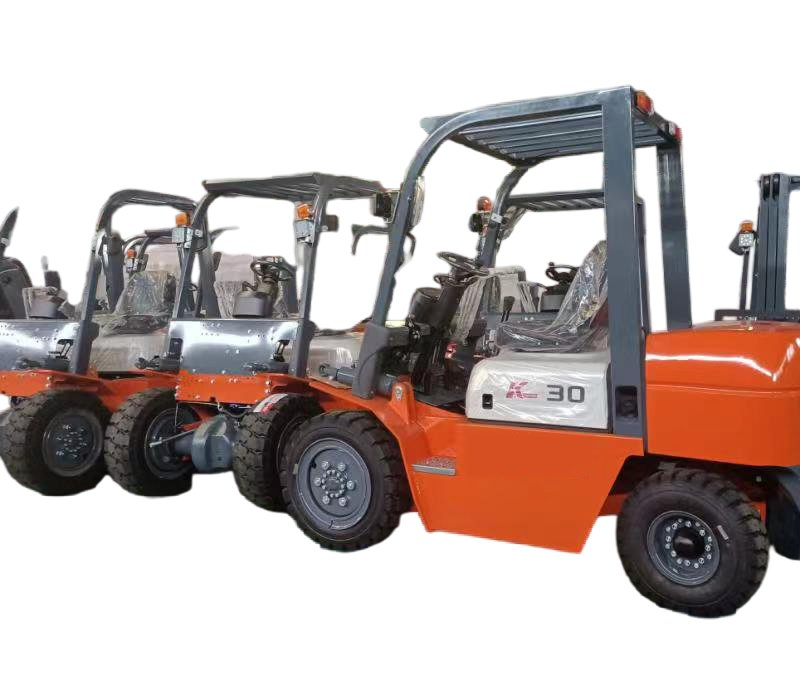 Manufacture Mini 1ton 2ton 3ton 3.5 Ton 4 Ton 5 Ton Electric Side Loader Telescopic Handler Rough Terrain Forklift