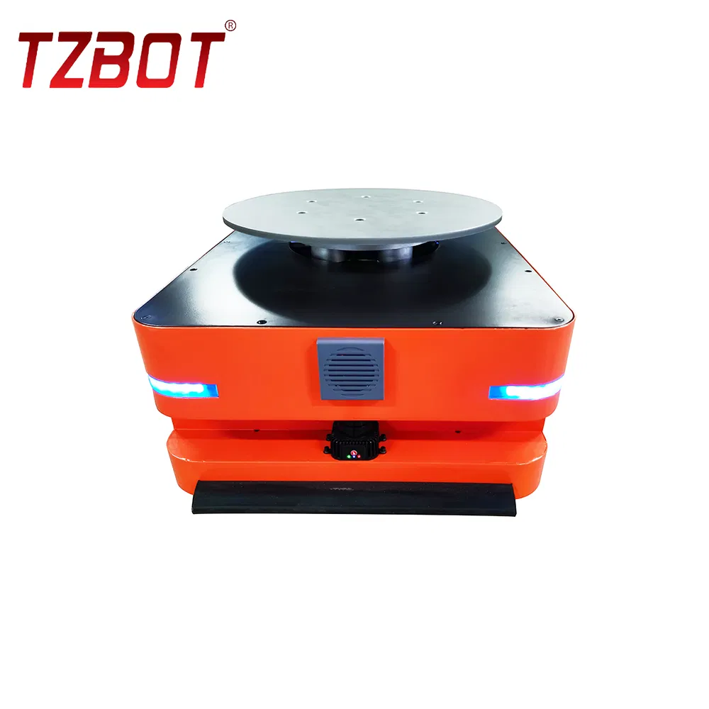 Heavy Load Automated Guided Vehicle Warehousing 200kg Capacity Material Handling Equipment Way Agv with Fast Agv Chassis and Good Agv Price (TZAGV-DSB02)