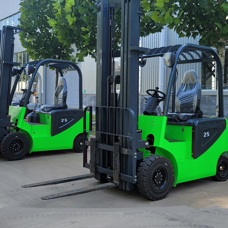 2ton 2000kg 3000kg with Side Shift and Solid Tyres Counterbalance CE Mini Electric Forklift Price