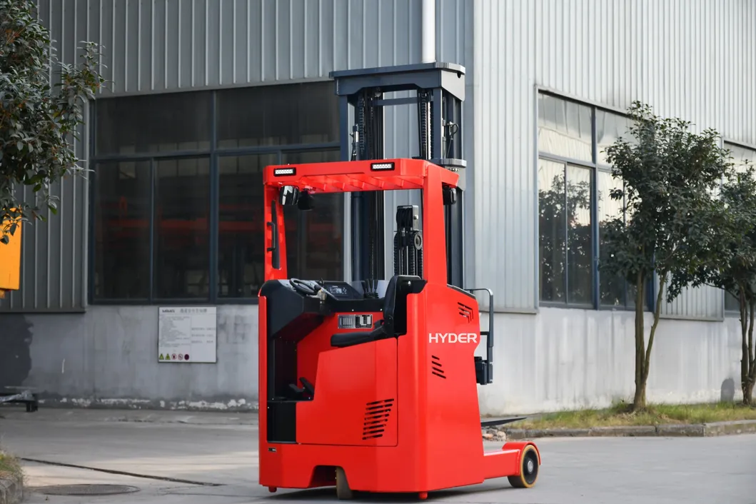 Reach Truck Side View