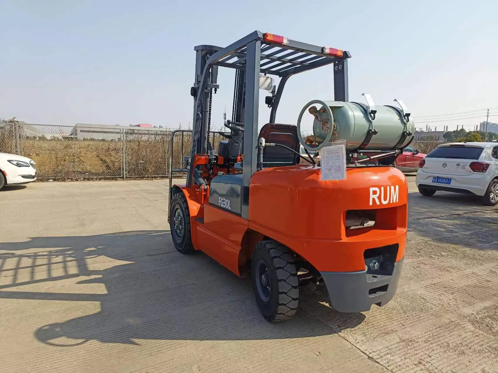 Factory Price LPG Gasoline Forklift Truck 3 Ton Hot Sale in America