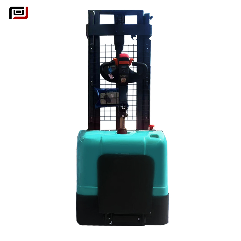 High Quality 1.5 Ton 2 Ton Electric Stacker Better Energy Consumption Hydraulic System Forklift