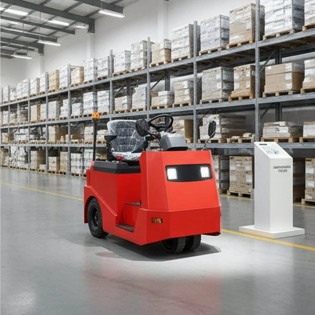 Industrial Electric Tow Tractor with High Towing Capacity