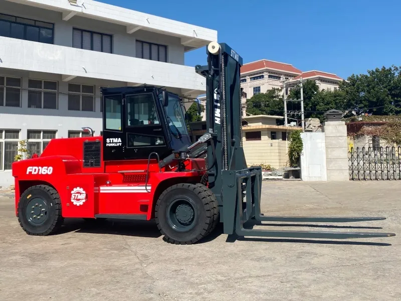 Diesel Forklift Side