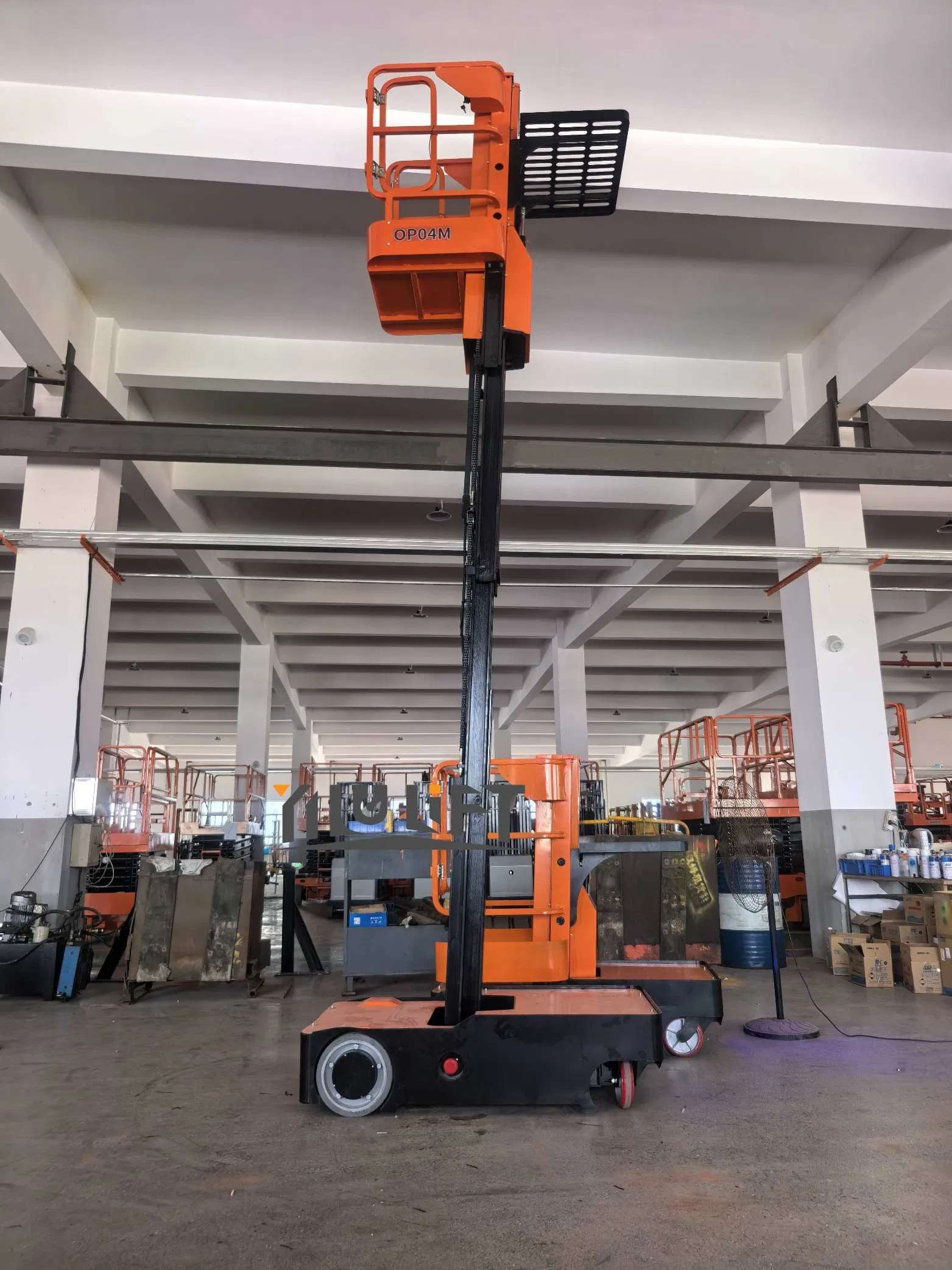 Warehouse Equipment Electric Mobile Order Picker for Sale