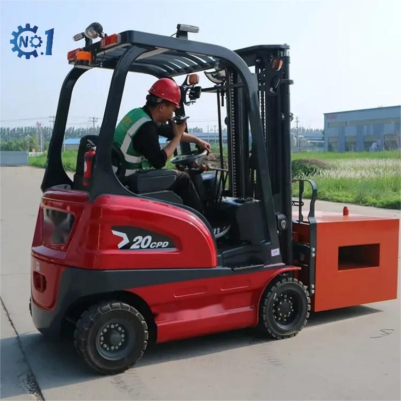 Professional Manufacturer Supplying Stable Balance Heavy Duty Handling Equipment with Custom Options Counterbalance Electric Forklift
