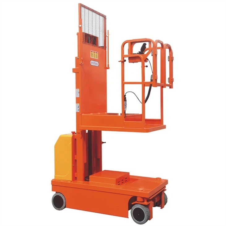 Hydraulic Material Handling Order Selector Equipment Electric Order Picker