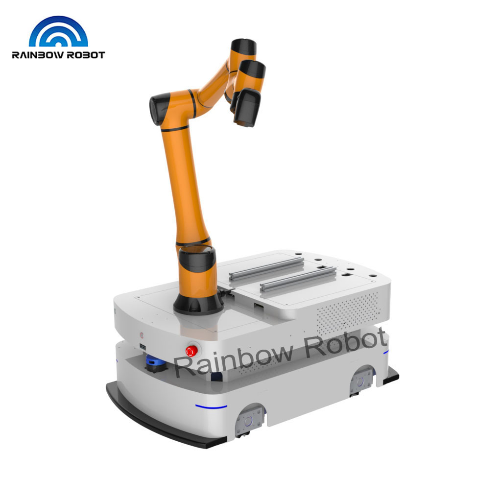 Transport Electric Robot Agv Platform Transfer Cart Vehicle Heavy Load Automated Guided Rail Agv