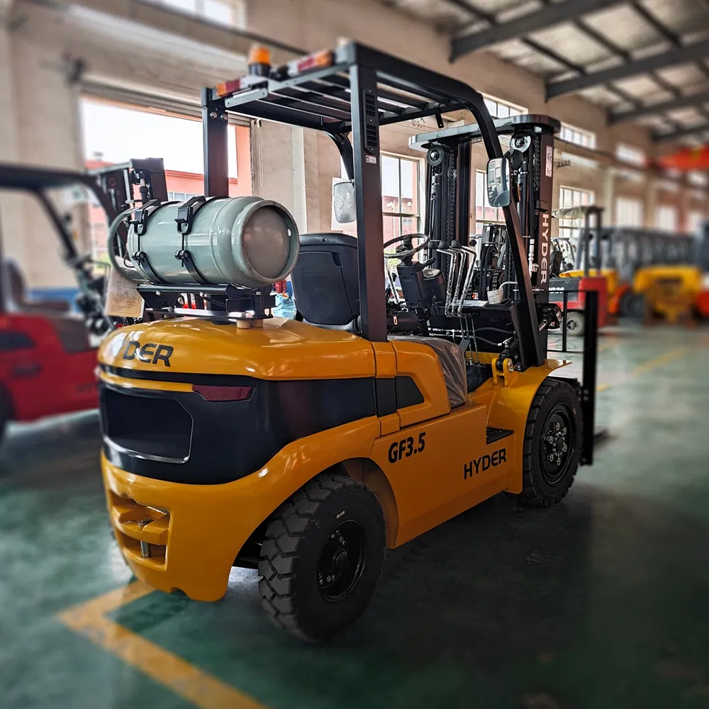 Forklift Side View