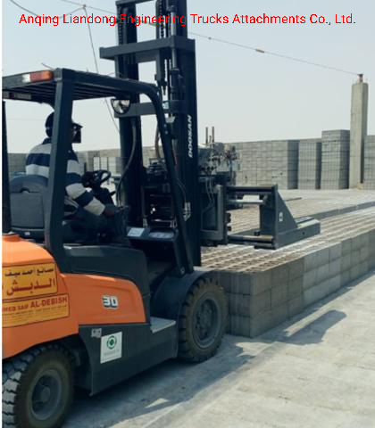 Heli Forklift Attachment Cement Block Clamps for Heli Doosan