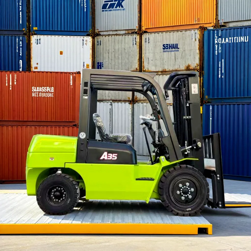 Manufacture Mini 1ton 2ton 3ton 3.5 Ton 4 Ton 5 Ton Electric Side Loader Telescopic Handler Rough Terrain Forklift