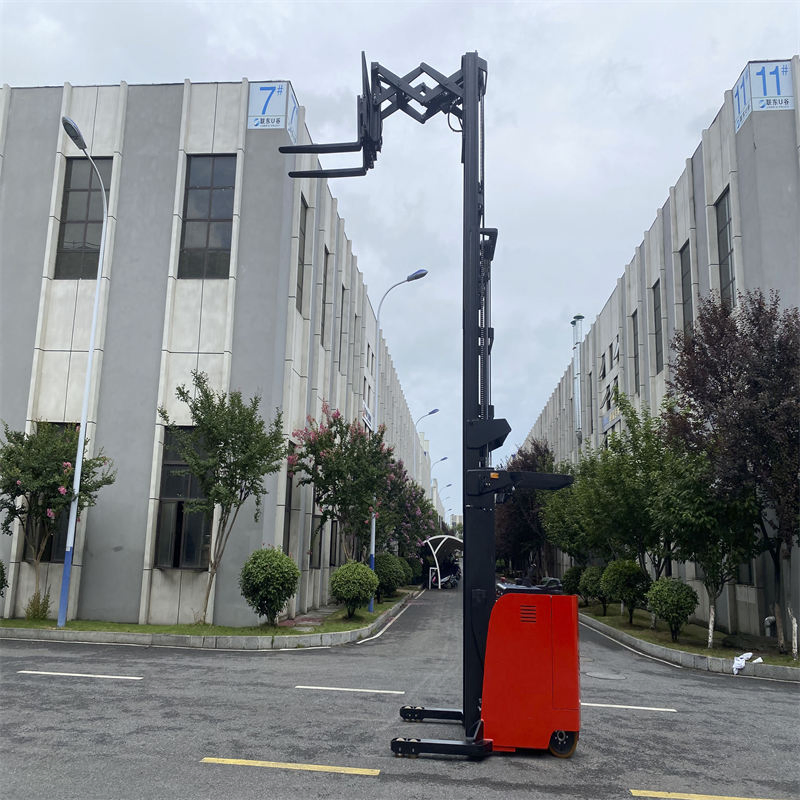 1.6ton Warehouse Material Handling Telescopic Scissor Lift Forklift Truck Double Deep Scissors Reach Truck