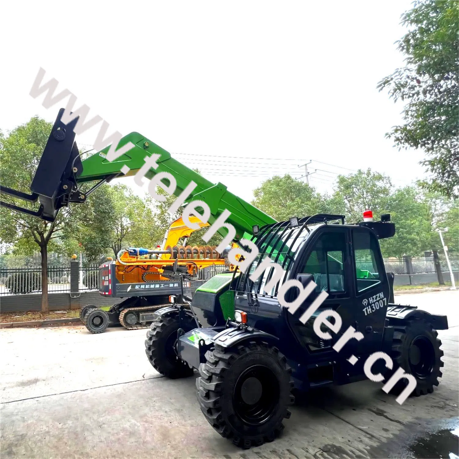 Hzth3007 Telescopic Handler Forklift with 7meter Lifting Height