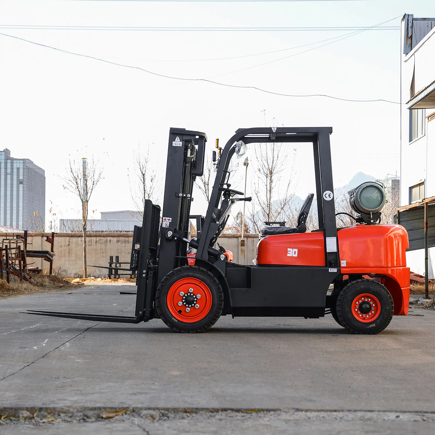 3ton 3.5ton LPG Imported Engine Fuel Powered Gasoline Diesel Electric Japanese Nissan Engine Warehouse New Machine Truck Forklift