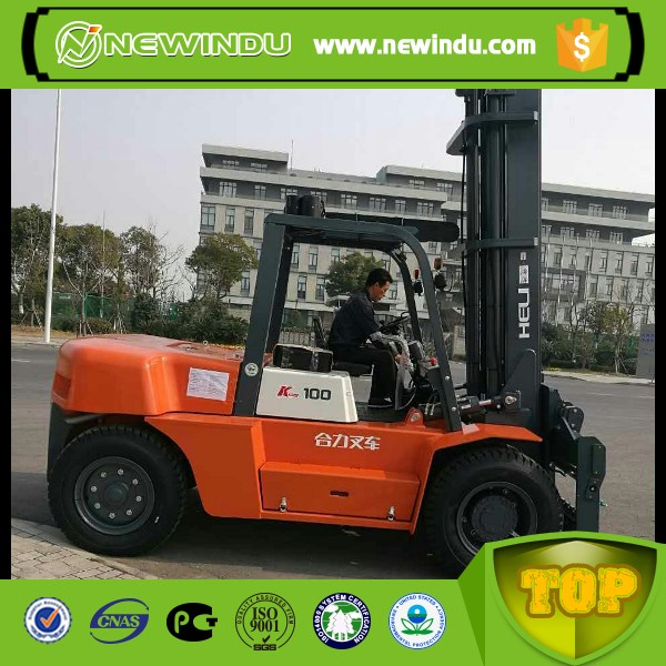 Hot Sale Heli 10ton Diesel Forklift Cpcd100 Side Loader Forklift