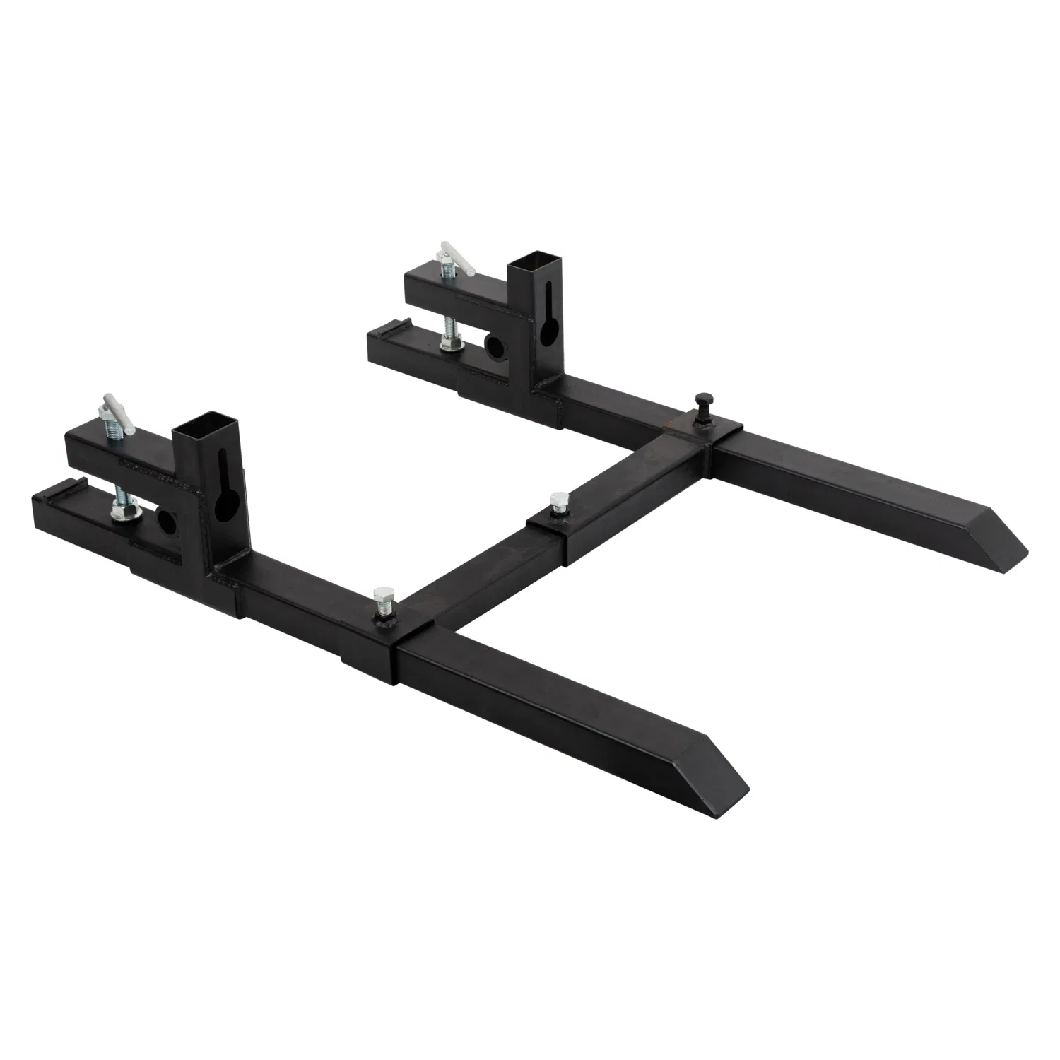 Forklift Bucket Fork Attachment Heavy-Duty 60 Inch Clamp-on Forklift Pallet Forks