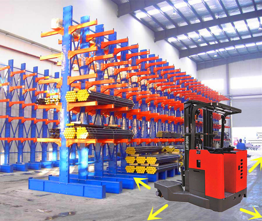 Nichiyu 1.5-2t 4 Way Multi Direction Battery Reach Truck for Warehouse