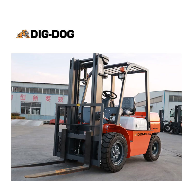 Factory Direct Sale Articulated Fork Lift Diesel Forklift Truck 4 Tons