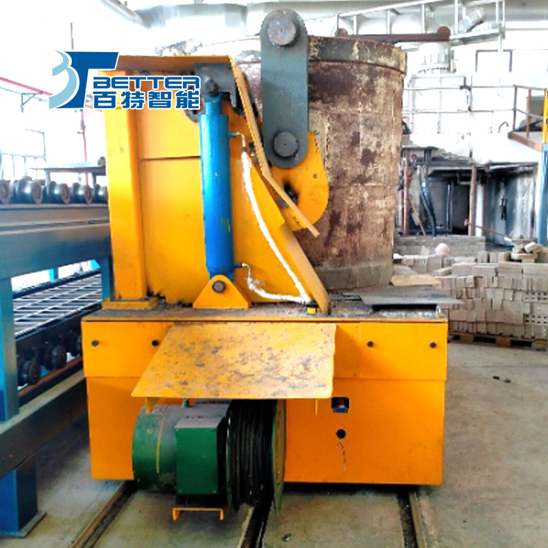 Electric Driven Railway Material Handling Transfer Trolley