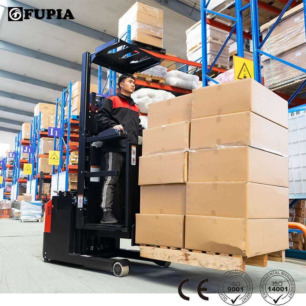 Factory Supply Material Handling Equipment 700kgs Electric Order Picker with Powerful Steering System